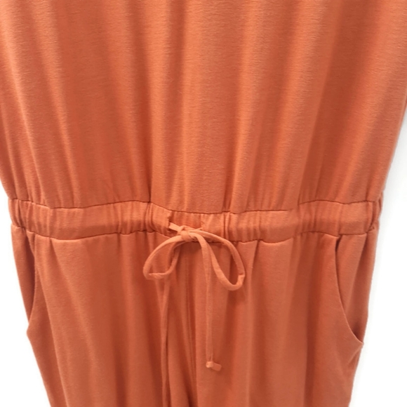 Soft Surroundings Roslyn rust orange romper small - Picture 4 of 10